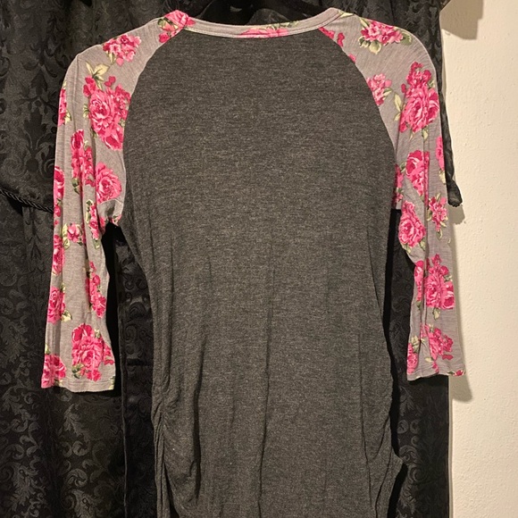 Rose Raglan Tee - Picture 2 of 7